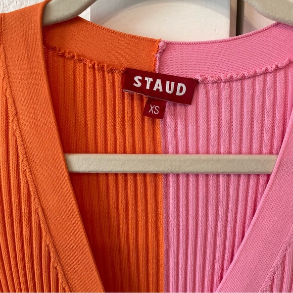 STAUD Shoko Ribbed Dress - Picture 4 of 6